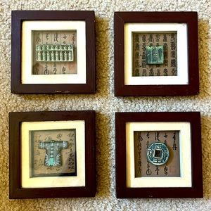 Set of 4 Chinese Art
